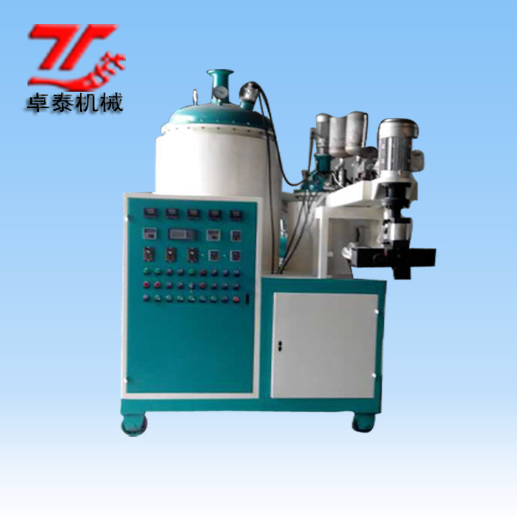全自動化中溫加色彈性體澆注機(jī)(油加式)